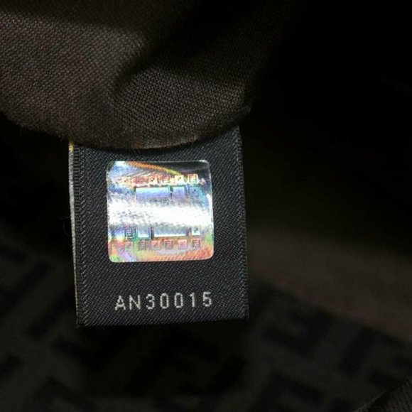 Fendi Crossbody Mamma Forever Black Zucchino Print Canvas And Leather - Picture 5 of 9